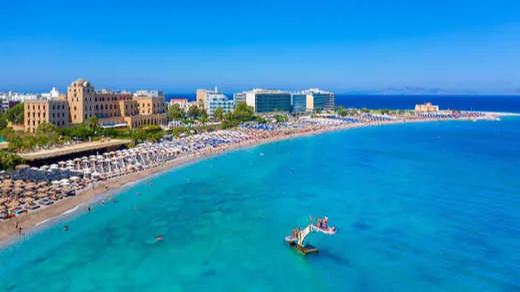 Elli Beach Rhodes Town
