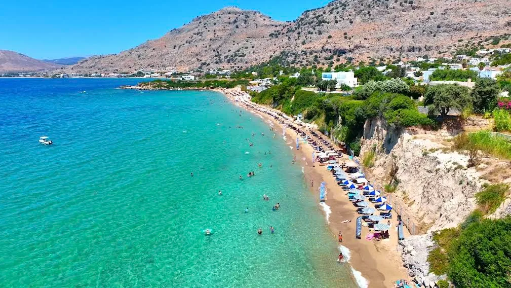 Pefkos Beach near Lindos